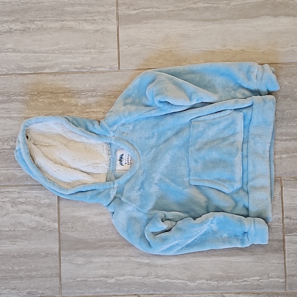 Member's Mark Other - Girls 5/6 sparkly plush hooded pullover